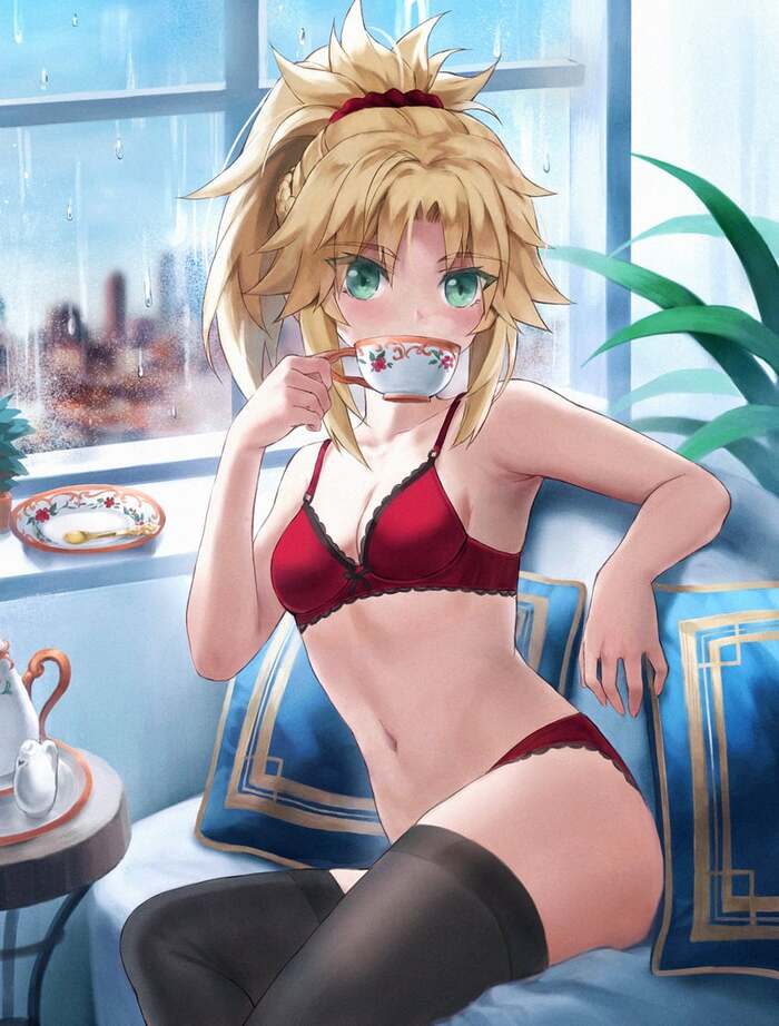 Mordred - NSFW, Anime Art, Аниме, Mordred, Fate Apocrypha, Tonee