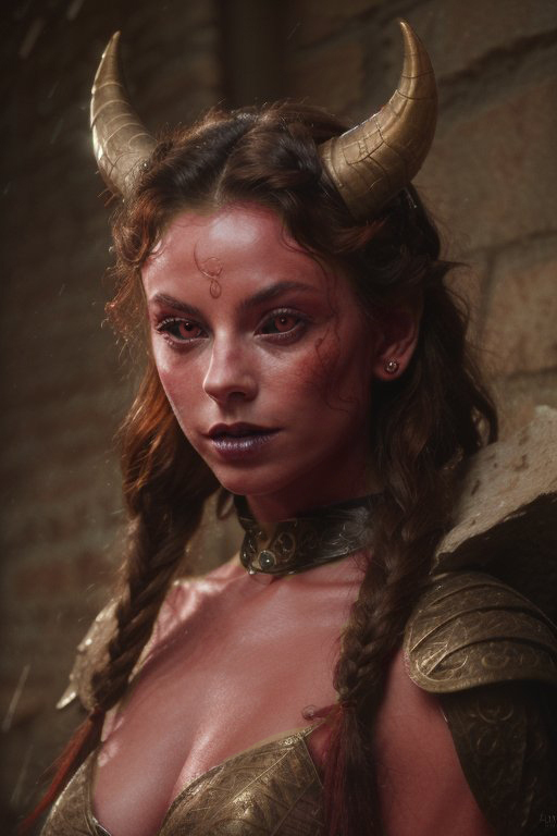 Tiefling Baldurs Gate 3. (Write your requests to generate in the comments) - NSFW, My, Art, Boobs, Baldur’s Gate 3, Game art, beauty, Girls, Demon, Neural network art, Stable diffusion