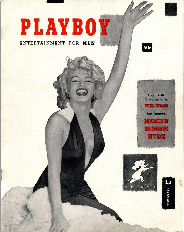 Marilyn Monroe in the first issue of Playboy 1953 - NSFW, Marilyn Monroe, Boobs, Girls, Erotic, Women, Celebrities, Playboy, 50th, Booty, Sexuality, Naked, Longpost