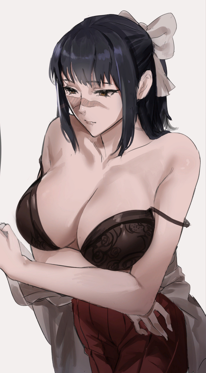 Utahime - NSFW, Anime art, Anime, Jujutsu Kaisen, Iori Utahime, Twitter (link)