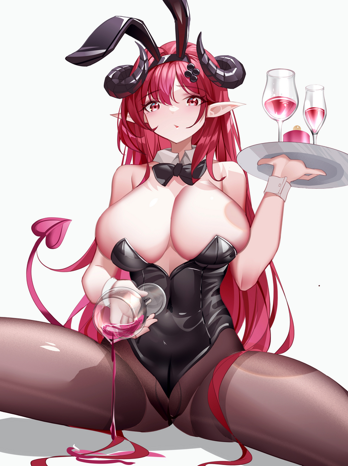 Hindenburg - NSFW, Anime Art, Аниме, Azur Lane, Hindenburg, Bunnysuit