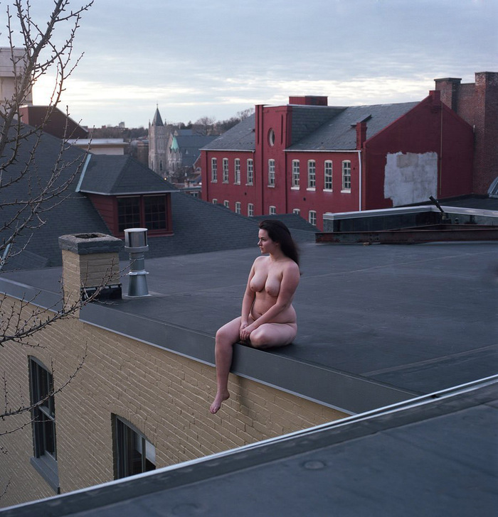 On the roof - NSFW, Fullness, Boobs, Erotic