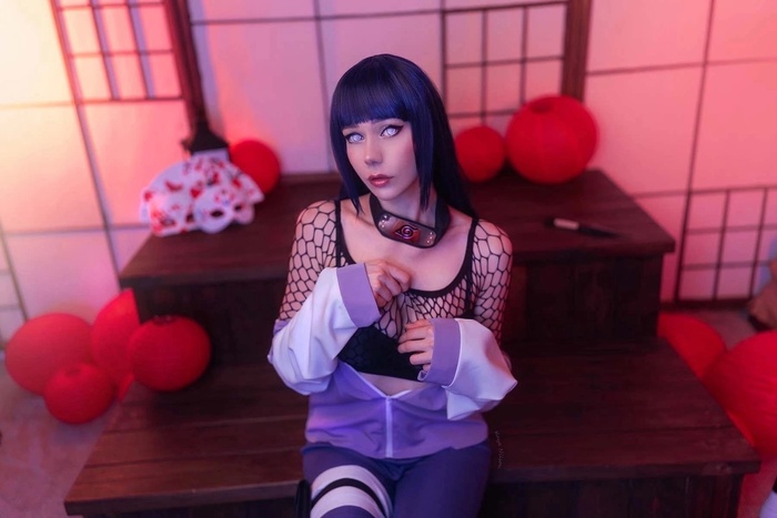 Kaya Nilson (Hinata Hyuga) - NSFW, Фотография, Косплей, Эротика, Kaya Nilson, Косплееры, Длиннопост, Hinata Hyuga, Наруто, Аниме