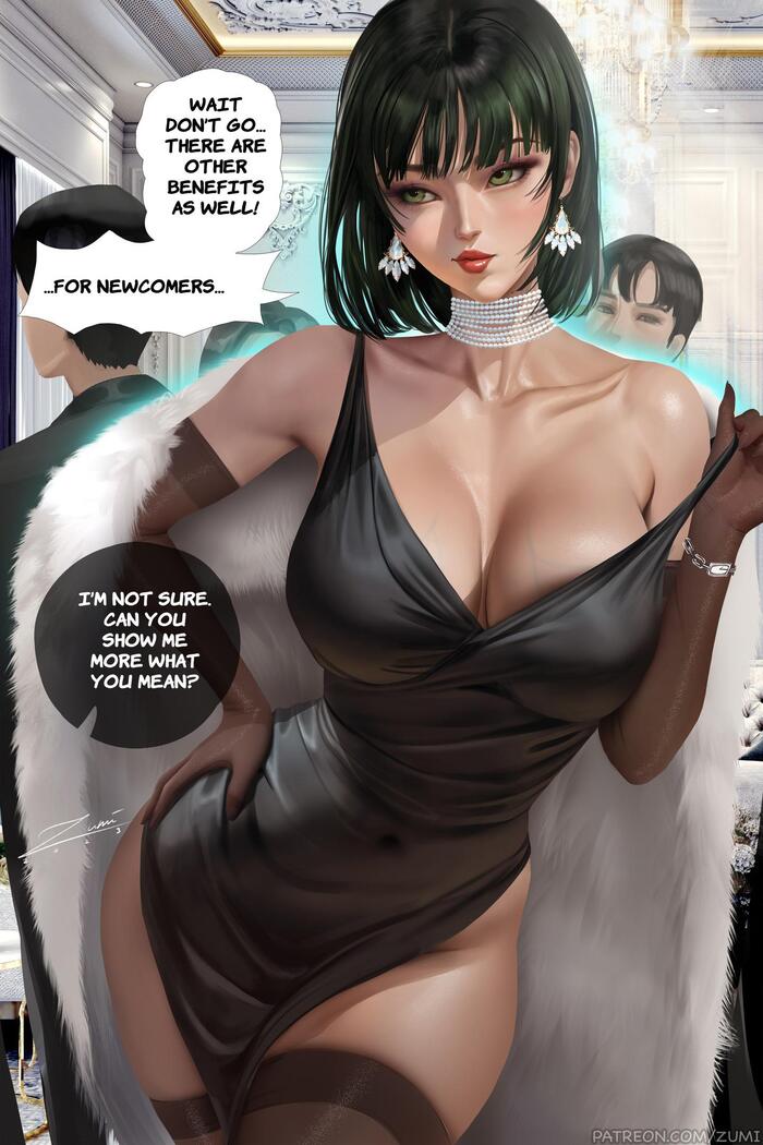 Fubuki - NSFW, Zumidraws, Art, Anime art, Anime, Onepunchman, Fubuki, Erotic, Longpost, Girls, Comics, Underwear, Boobs, Translated by myself