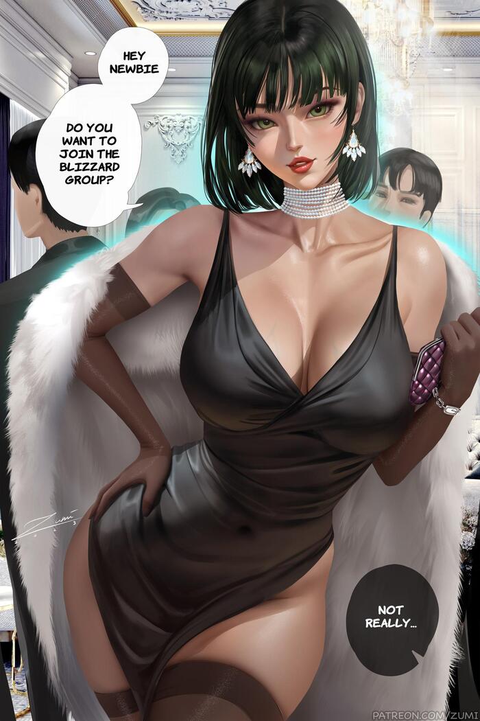 Fubuki - NSFW, Zumidraws, Art, Anime art, Anime, Onepunchman, Fubuki, Erotic, Longpost, Girls, Comics, Underwear, Boobs, Translated by myself