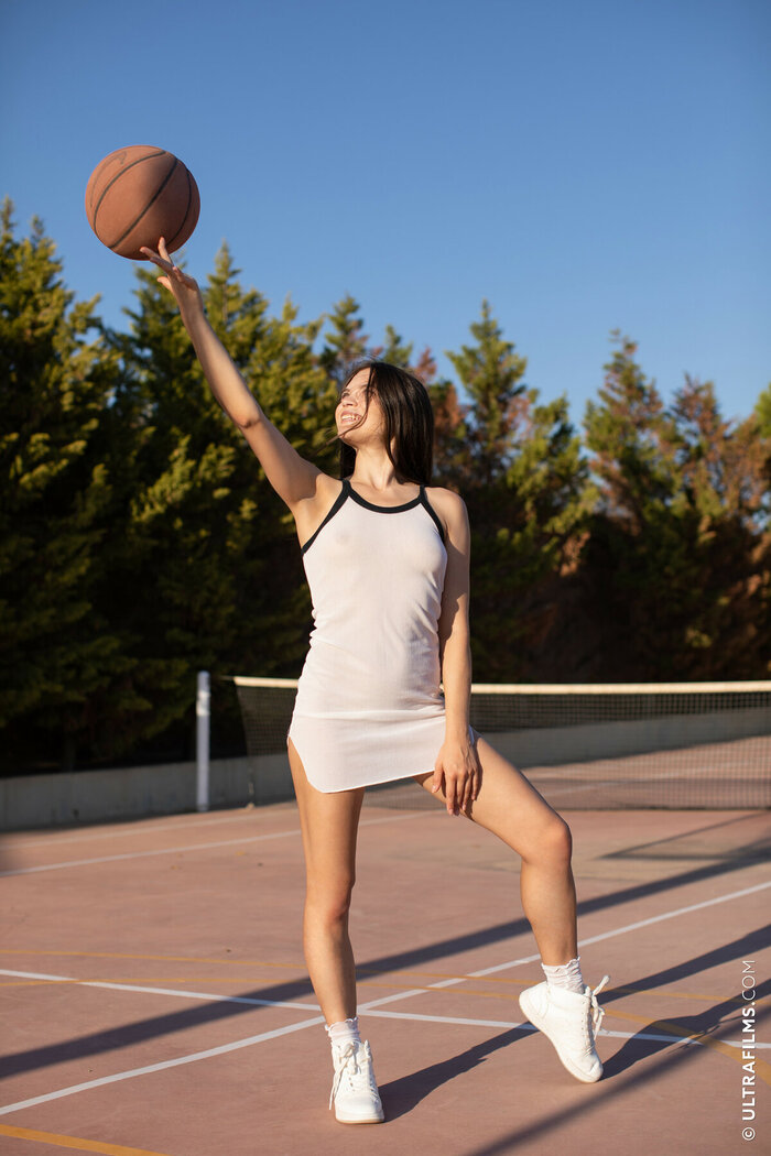 Adriana Fawn - NSFW, Girls, Erotic, Boobs, Booty, Naked, Labia, Strip, Basketball, Professional shooting, Models, Basketball, Legs, Hips, Brunette, PHOTOSESSION, Sexuality, Longpost