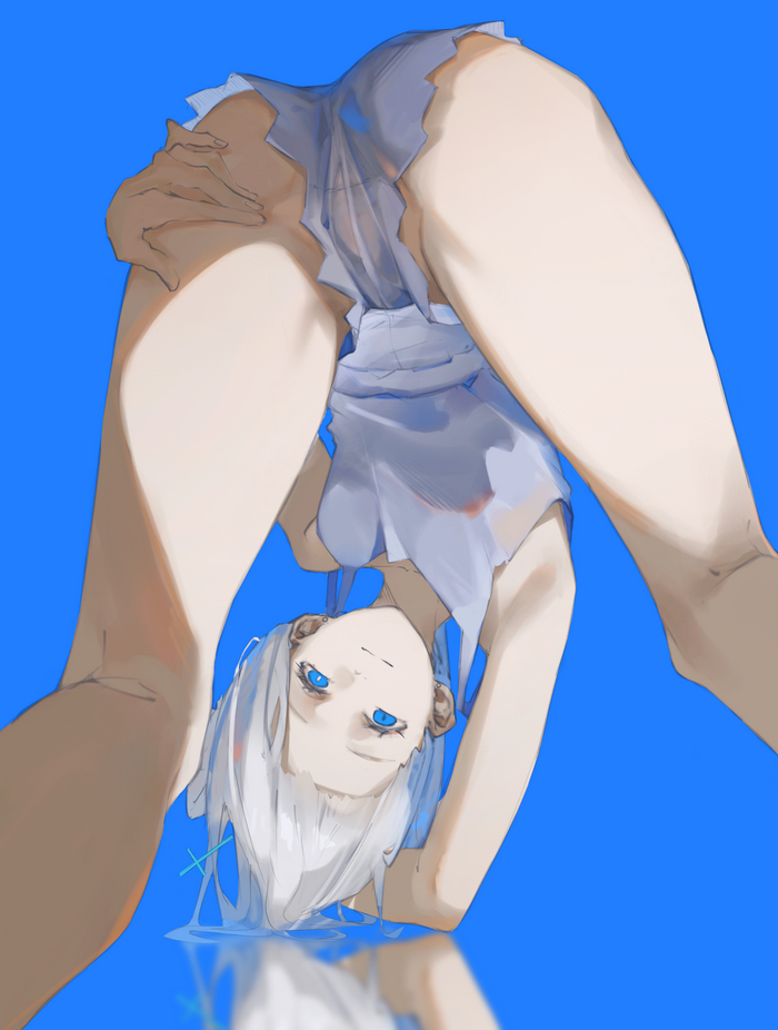 Shiroko - NSFW, Anime art, Anime, Blue archive, Sunaookami shiroko