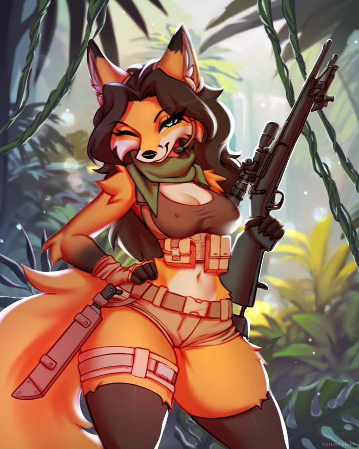 Mini assorted - NSFW, Furry, Anthro, Art, Furotica, Furry fox, Furry wolf, Amarihel, Longpost