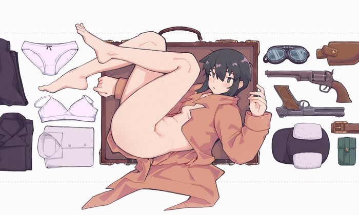 Cinema - NSFW, Art, Anime, Anime art, Hand-drawn erotica, Erotic, Kino no tabi