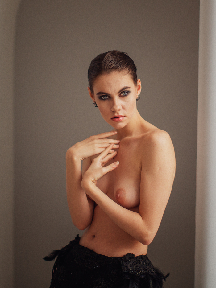 Alexandra - NSFW, My, Erotic, Professional shooting, Boobs, Naked