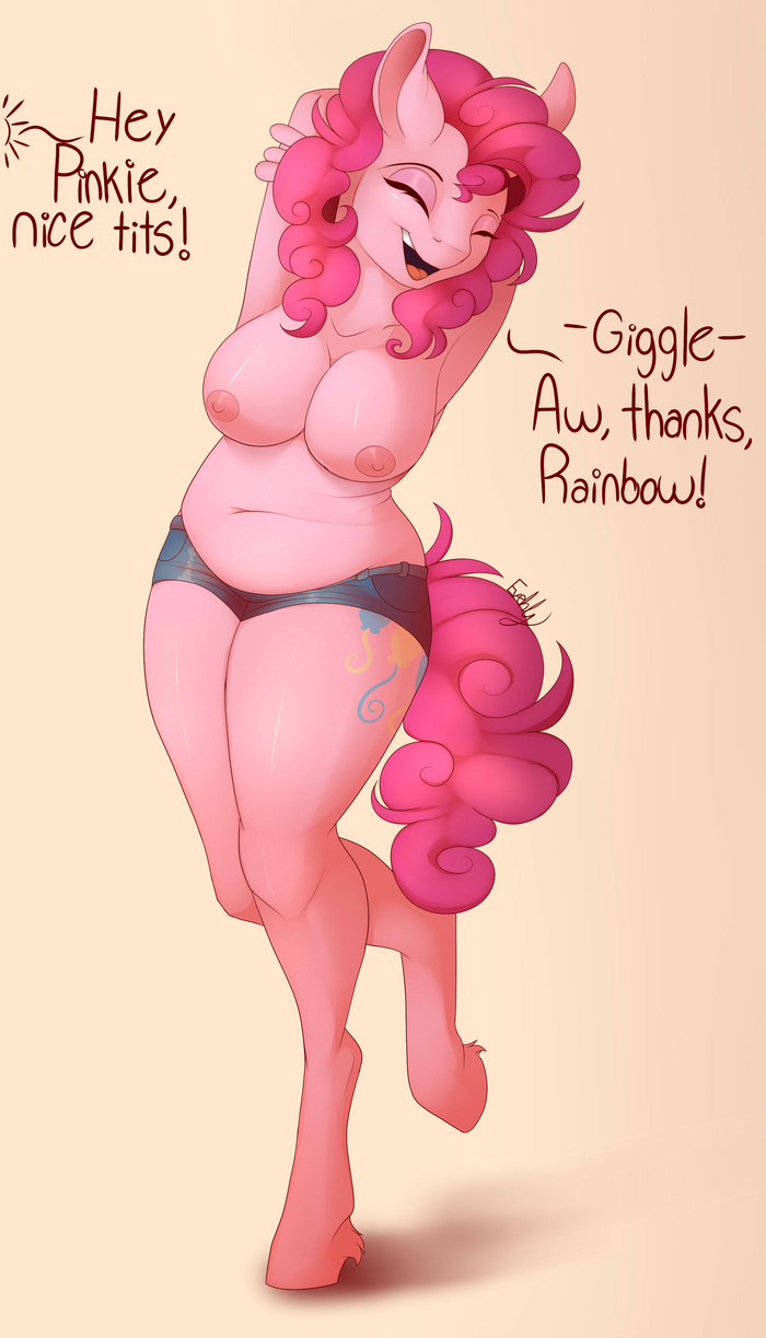 Special Party Balls Ponky - NSFW, My little pony, PonyArt, Pinkie pie, Evehly, MLP Suggestive, Anthro