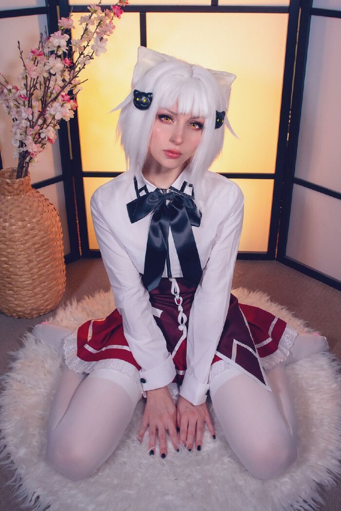 ShiroKitsune #1 - NSFW, Shirokitsune, Cosplay, Underwear, Neko, Longpost