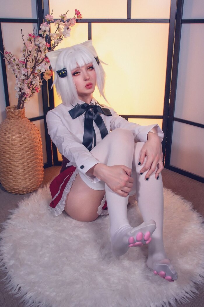 ShiroKitsune #1 - NSFW, Shirokitsune, Cosplay, Underwear, Neko, Longpost