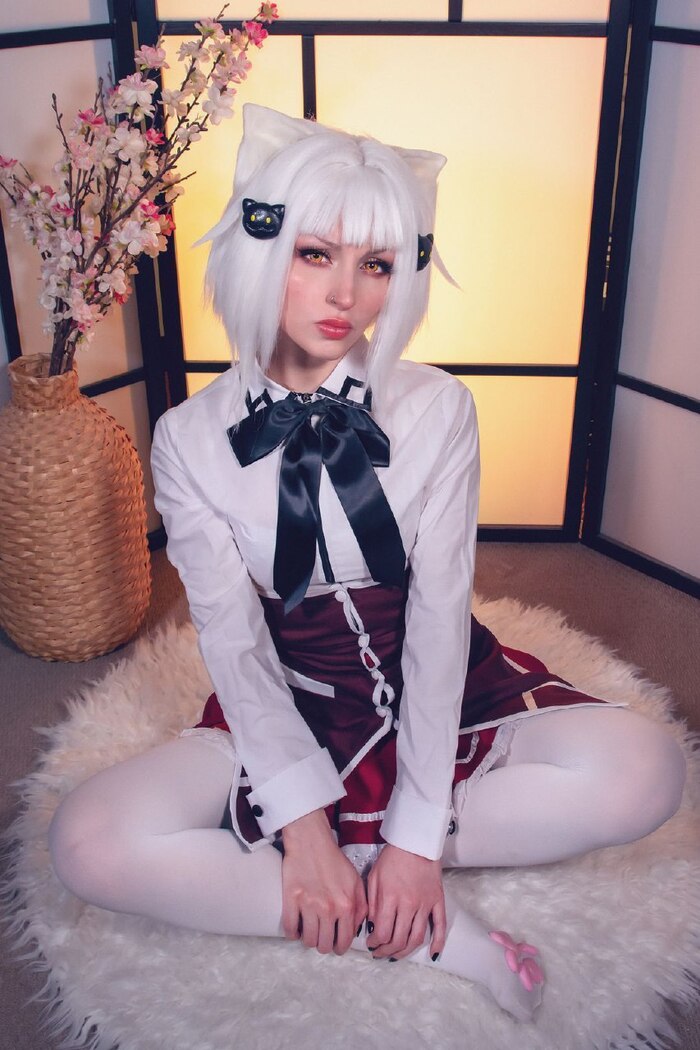 ShiroKitsune #1 - NSFW, Shirokitsune, Cosplay, Underwear, Neko, Longpost