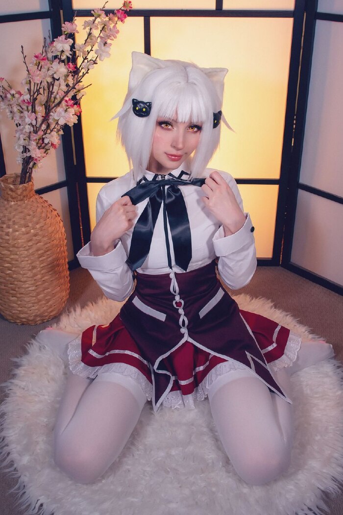 ShiroKitsune #1 - NSFW, Shirokitsune, Cosplay, Underwear, Neko, Longpost