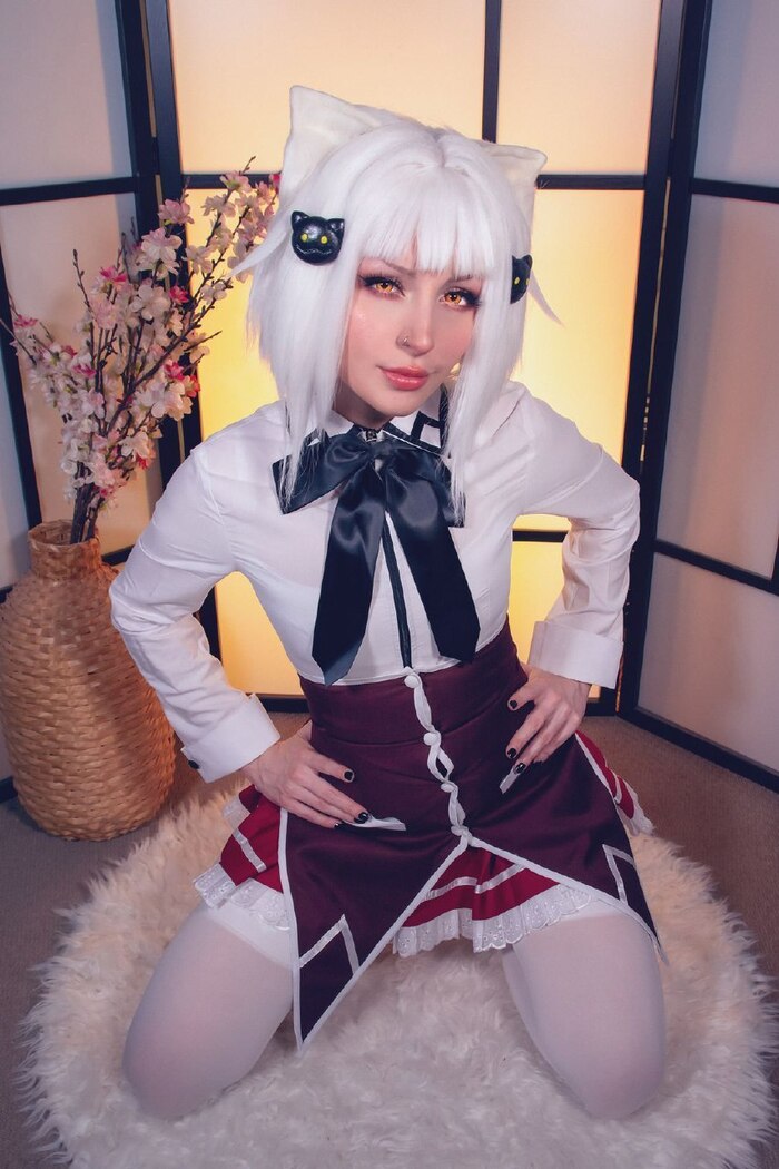 ShiroKitsune #1 - NSFW, Shirokitsune, Cosplay, Underwear, Neko, Longpost