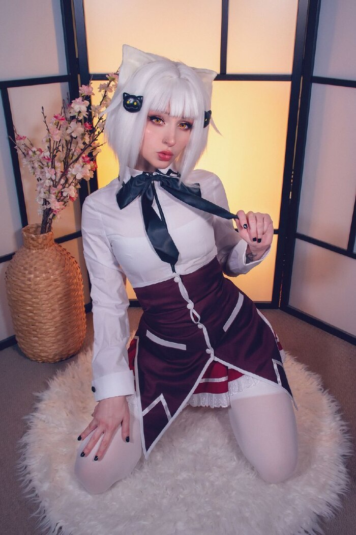 ShiroKitsune #1 - NSFW, Shirokitsune, Cosplay, Underwear, Neko, Longpost