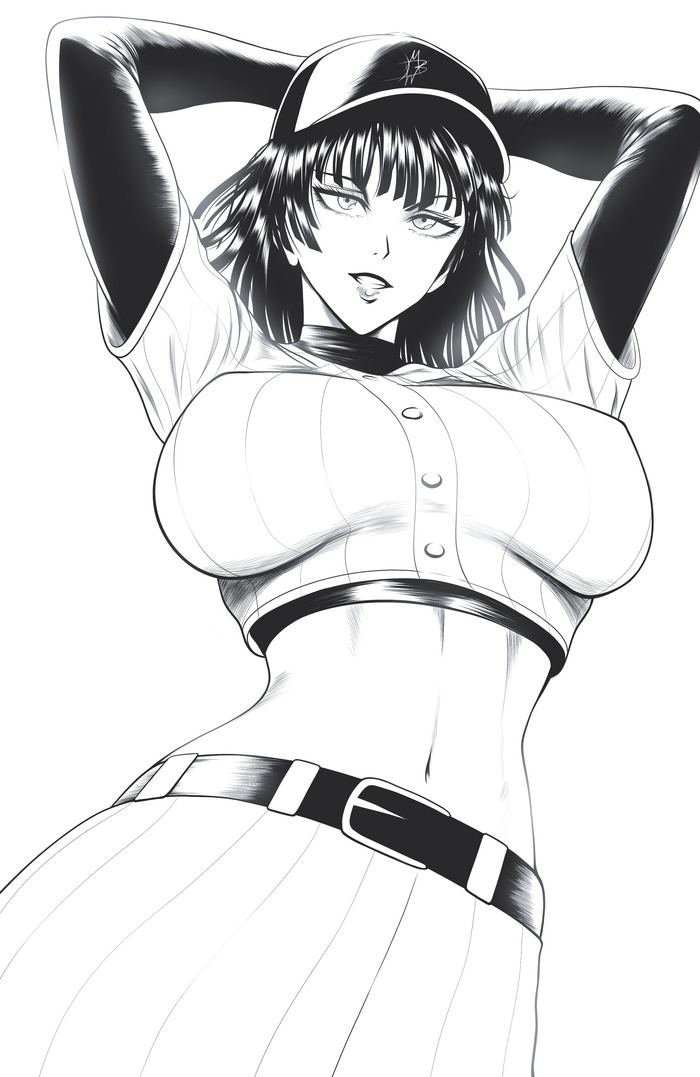 Продолжение поста «Фубуки» - NSFW, Арт, Аниме, Anime Art, Onepunchman, Fubuki, Mostlybluewyatt, Рисованная эротика, Twitter (ссылка), Волна постов, Ответ на пост