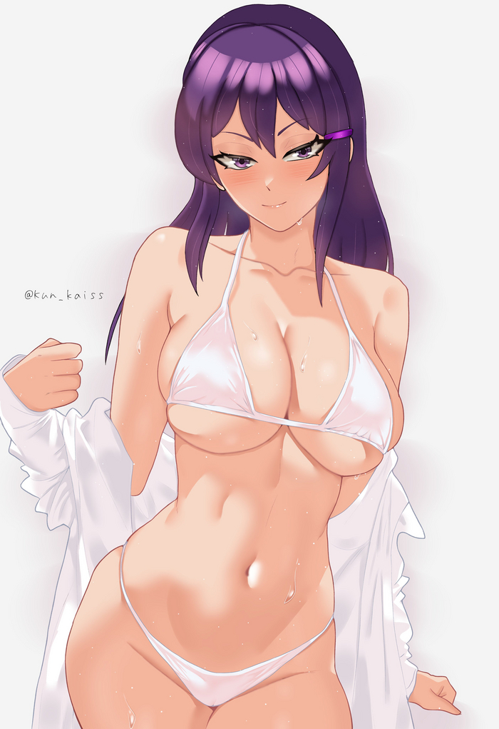 Yuri - NSFW, Anime art, Anime, Doki Doki Literature Club, Yuri DDLC, Visual novel