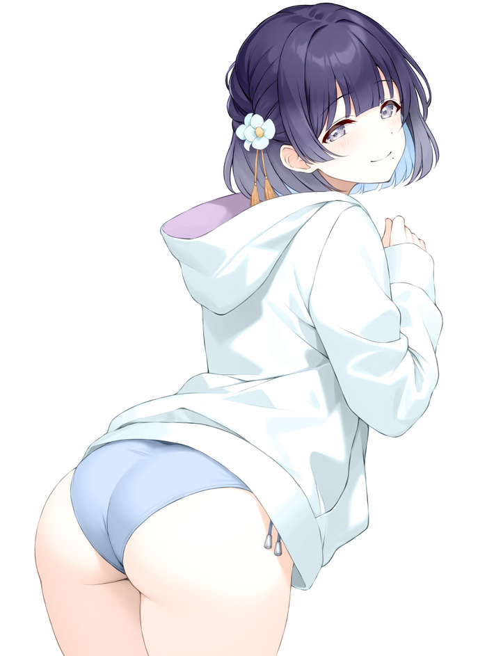 Hataya Misuzu - NSFW, Anime art, Anime, The idolmaster, Booty, Pantsu