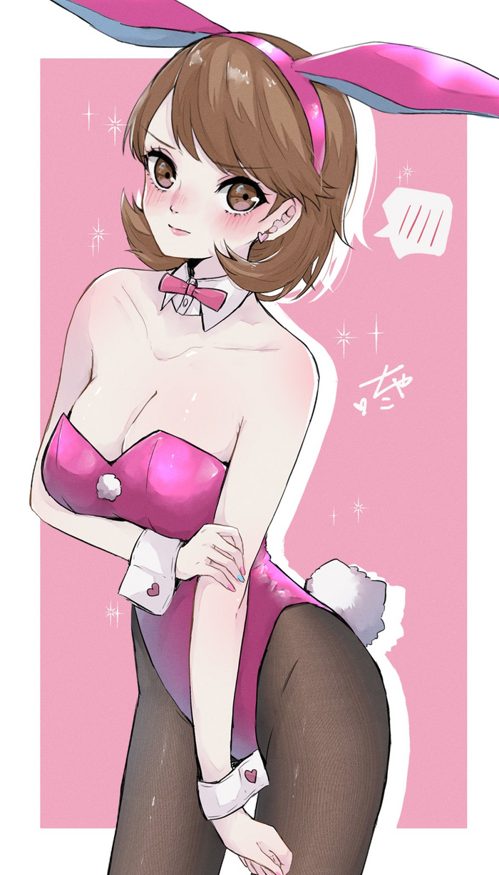 Зайка Юкари - NSFW, Anime Art, Аниме, Игры, Persona, Persona 3, Takeba Yukari, Bunnysuit