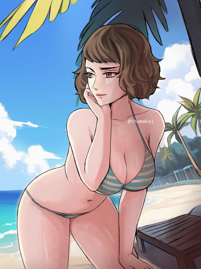 Kawakami - NSFW, Anime art, Anime, Games, Persona, Persona 5, Kawakami Sadayo