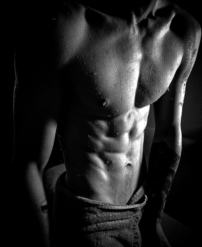 Print - NSFW, My, Playgirl, Naked torso, Naked, Good morning, Naked guy, Male torso, Author's male erotica, Drishch, Torso, Athletic body, Longpost