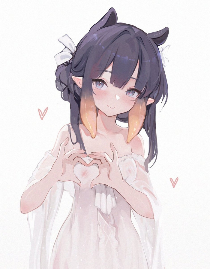 Ина <3 - NSFW, Anime Art, Аниме, Hololive, Virtual YouTuber, Ninomae Inanis, Koahri