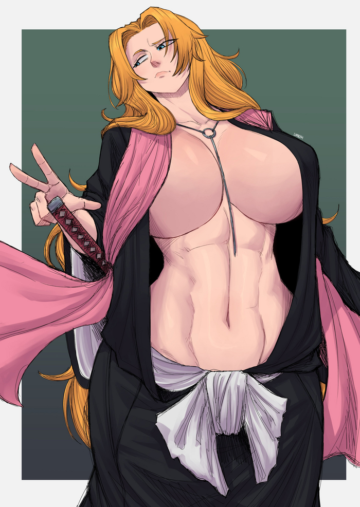 Рангику - NSFW, Anime Art, Аниме, Bleach, Rangiku Matsumoto, 18+