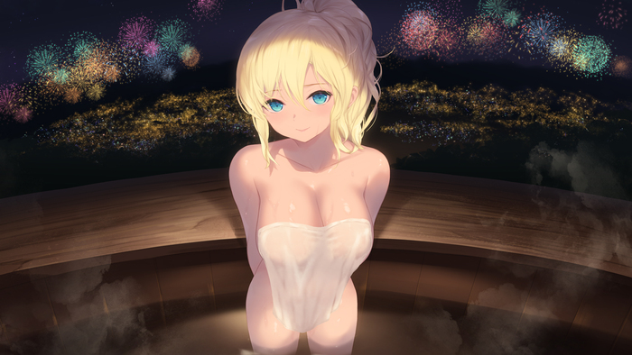 Sena Kashiwazaki - 18+, Erotic, Boobs, Girls, Anime art, Anime, Sena Kashiwazaki, Cait, Boku wa Tomodachi ga Sukunai, Art, NSFW