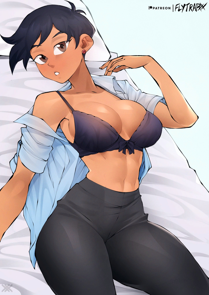 Tomboi Lois - NSFW, Anime art, Anime, Superman, Lois Lane