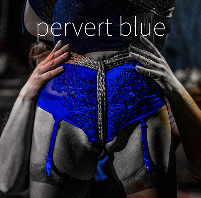 Pervert blue - NSFW, My, Erotic, Bondage, Shibari, BDSM, Binding, Ero Corner, Fetishism, Underwear, Submission