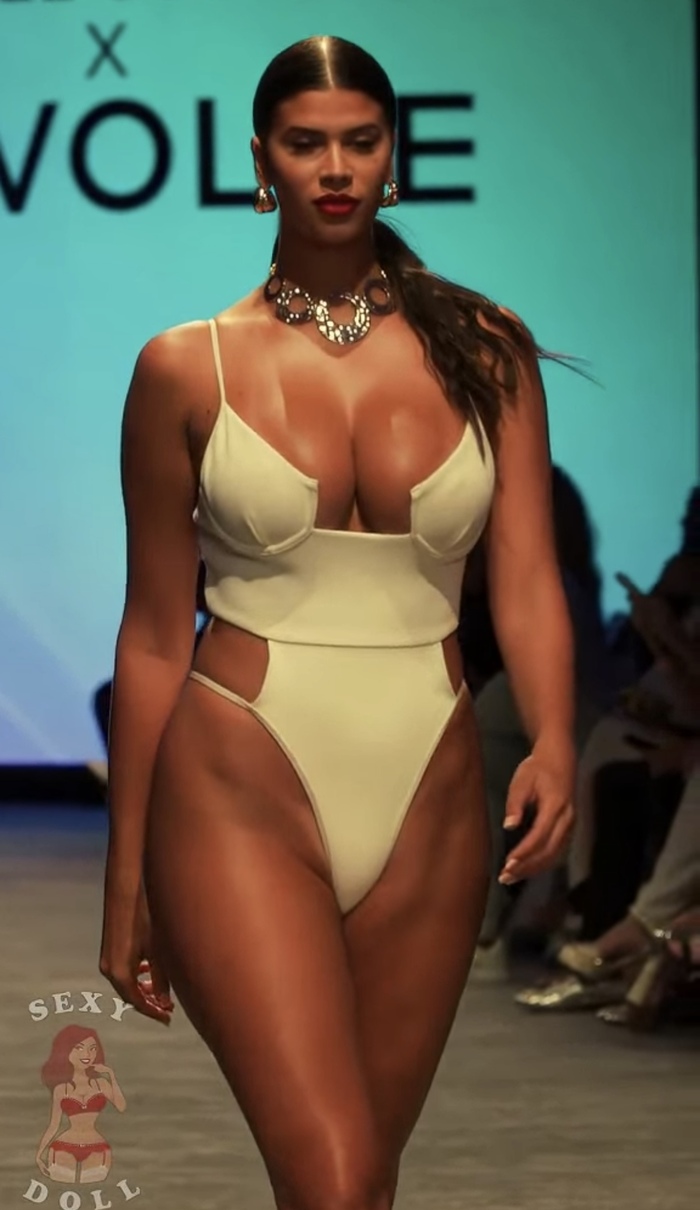 Paleolithic Venus NE - Vertical video, Girls, Models, Swimsuit, Booty, Venus, Video, Longpost, NSFW, Fashion