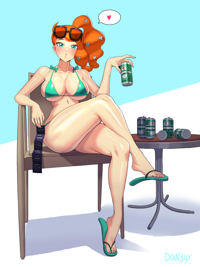 Соня - NSFW, Anime Art, Аниме, Игры, Pokemon Sword and Shield, Sonia