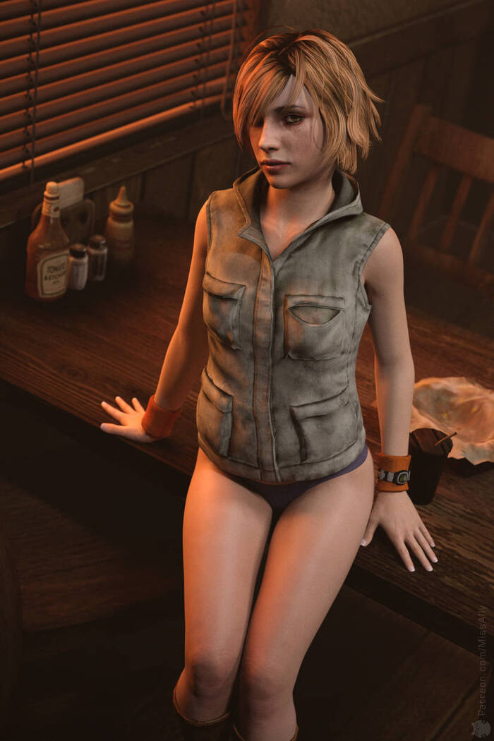 Heather Mason - NSFW, Картинки, Девушки, Арт, Эротика, Silent Hill, Heather Mason, Ужасы, Геймеры, Konami, Свежее