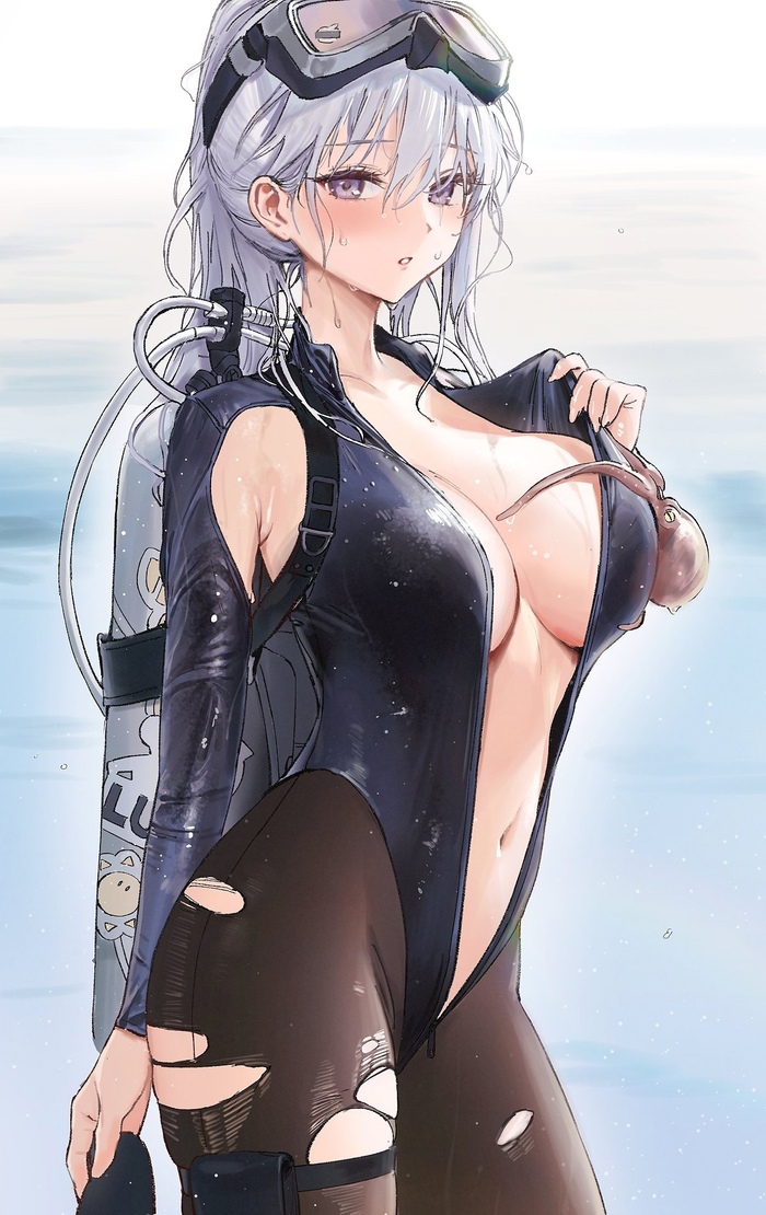 Enterprise - NSFW, Anime Art, Аниме, Azur Lane, Enterprise (Azur Lane)