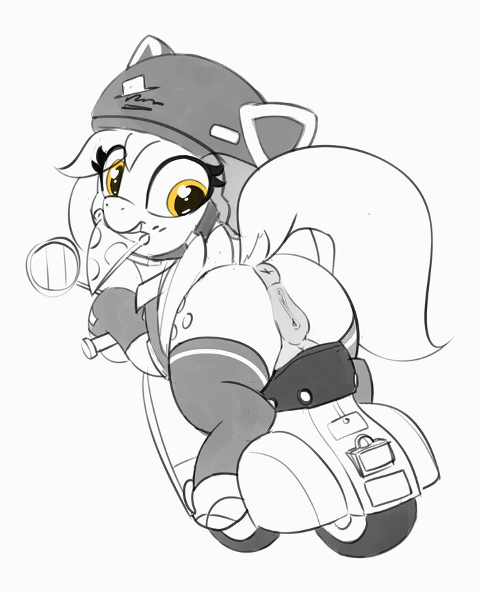 Pizza Time! - NSFW, My little pony, PonyArt, MLP Explicit, Original character, MLP Socks, Pabbley